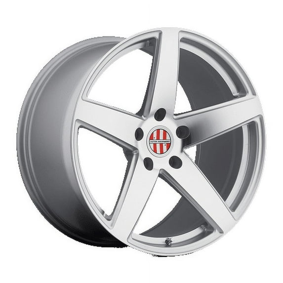 Victor Equipment Baden 18X11 5X130 55Et 71.5Cb Silver W/ Mirror Cut Face Wheel