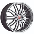 thumbnail image 1 of Victor Equipment Lemans 18X11 5X130 36Et 71.5Cb Hyper Silver W/ Mirror Cut Lip Wheel, 1 of 3
