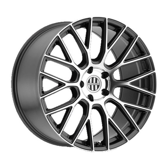 Victor Equipment Stabil 20X10.5 5X112 22Et 66.56Cb Gunmetal W/ Mirror Cut Face Wheel