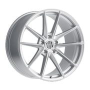Victor Equipment Zuffen 19X10 5X130 50Et 71.5Cb Silver W/ Brushed Face Wheel