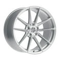 thumbnail image 1 of Victor Equipment Zuffen 20X10 5X130 50Et 71.5Cb Silver W/ Brushed Face Wheel, 1 of 3