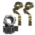 thumbnail image 1 of Victor Fitness 24" X-Grip Weightlifting Straps & Quick-Release Barbell/Dumbbell Clamps Adult Unisex, 1 of 6
