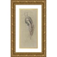thumbnail image 1 of Victor-François-Eloi Biennourry 9x14 Gold Ornate Wood Frame and Double Matted Museum Art Print Titled - Study of a Soldier (1851-52), 1 of 4