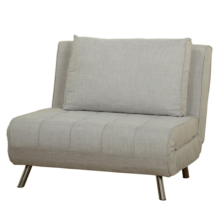 Armchair that turns into bed best sale