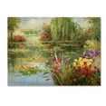 thumbnail image 1 of Trademark Fine Art Victor Giton Water Lilies Canvas Wall Art - 24x32, 1 of 5