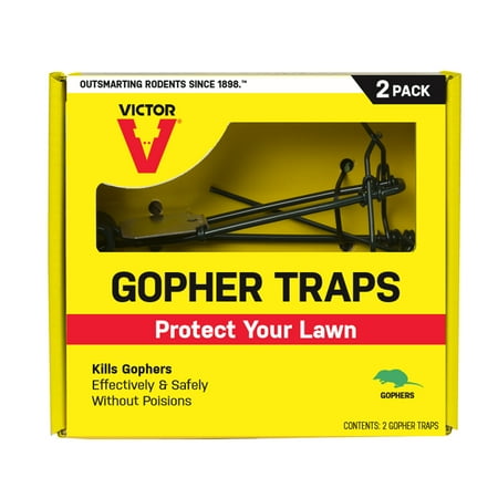 Victor Gopher Trap - 2 Pack