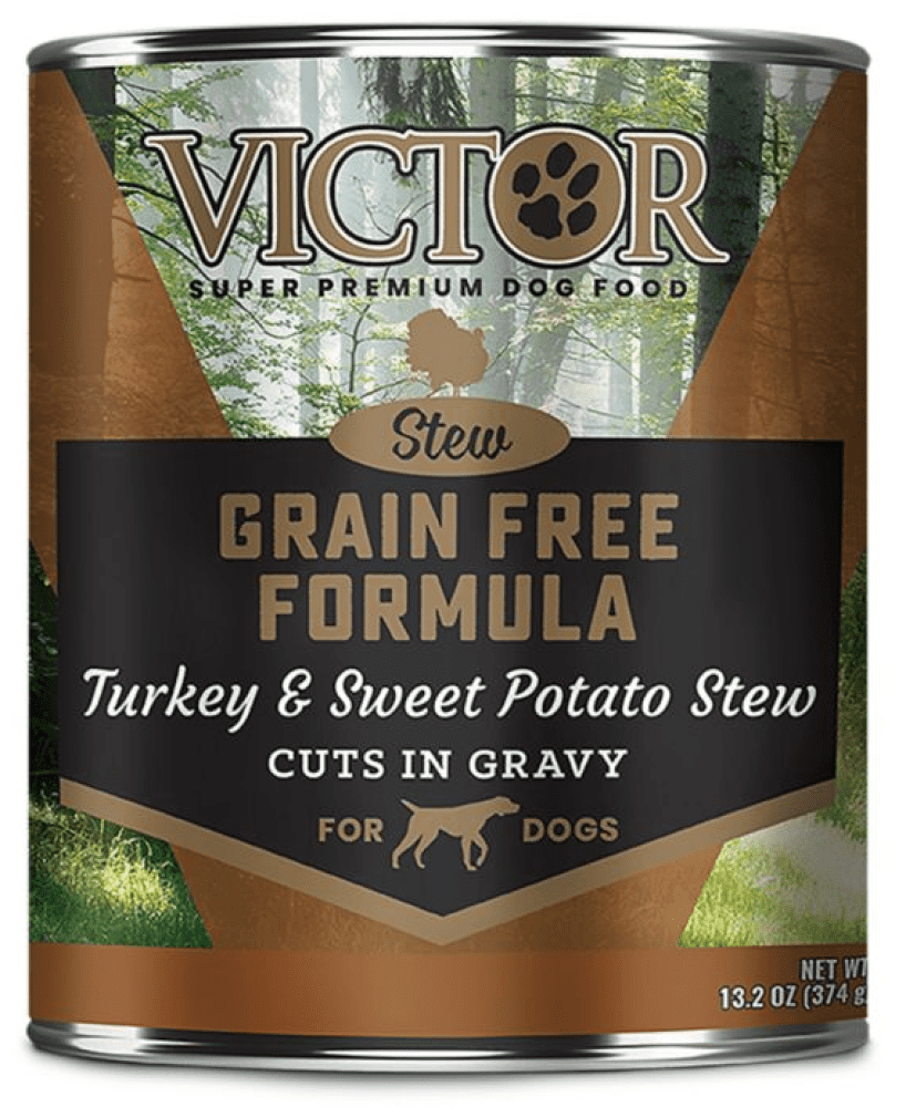 Victor Grain Free Turkey & Sweet Potato Cuts In Gravy Wet Dog Food, 13.