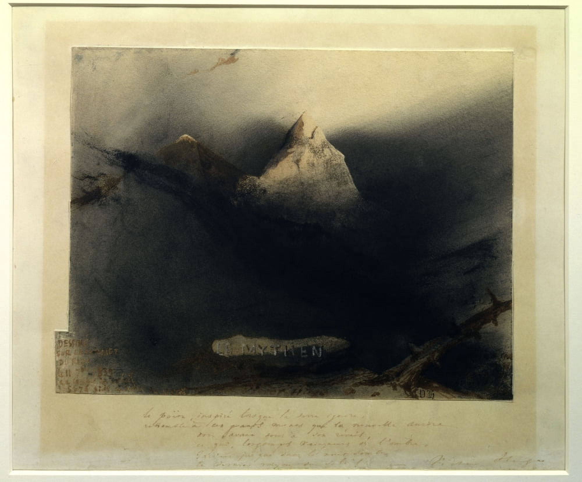 Victor Hugo (1802-1885) French School Canvas Art - (24 x 18)