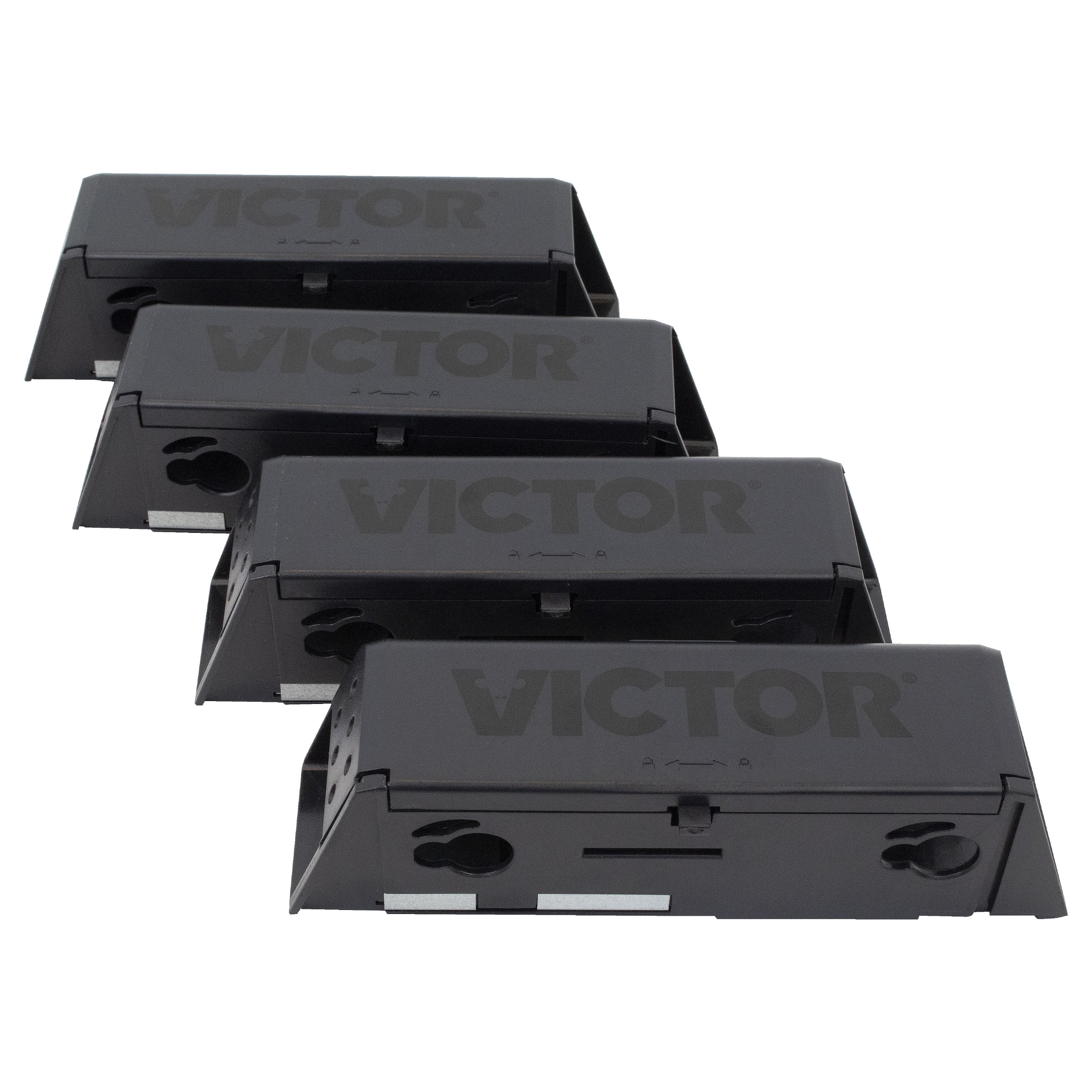 4-PACK Victor Metal Pedal Mouse Trap New Indoor/Outdoor Disposable Reusable  Pest