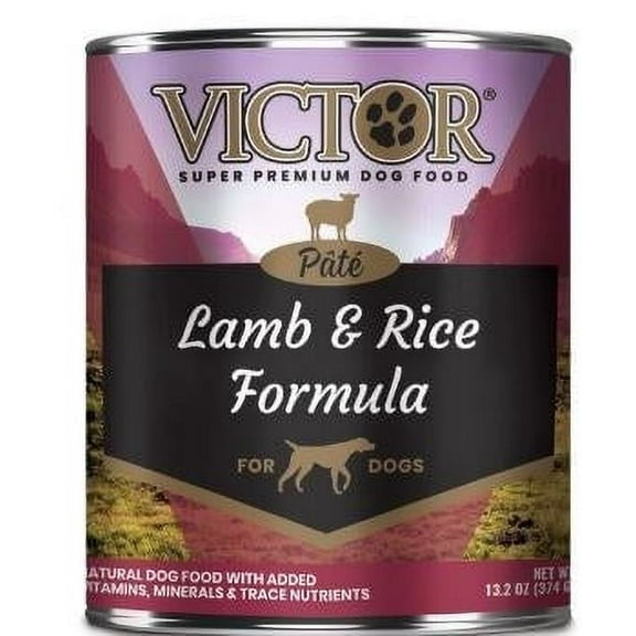 Victor Lamb And Rice Recipe Canned Wet Dog Food 13.2oz