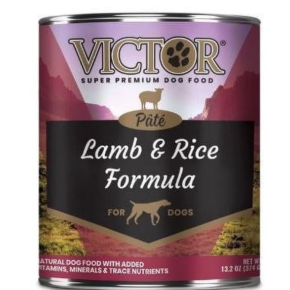 Victor Lamb And Rice Recipe Canned Wet Dog Food 13.2oz