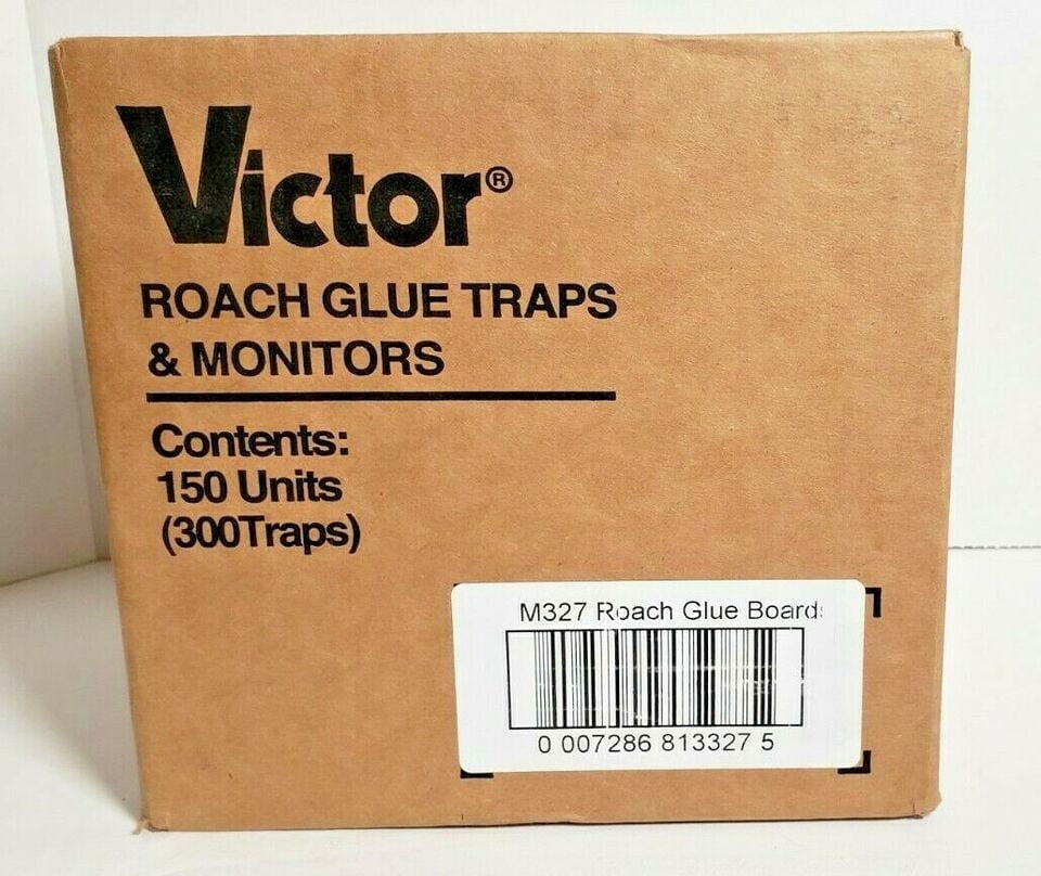 Victor M-327 Roach Trap And Monitor case (300 traps)