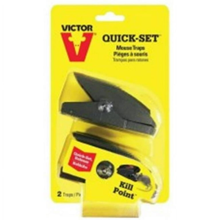 Victor® Quick-Set™ Mouse Trap – 4 Pack