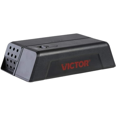 Victor M250S No Touch, No See Upgraded Indoor Electronic Mouse Trap - 1 Trap,Black