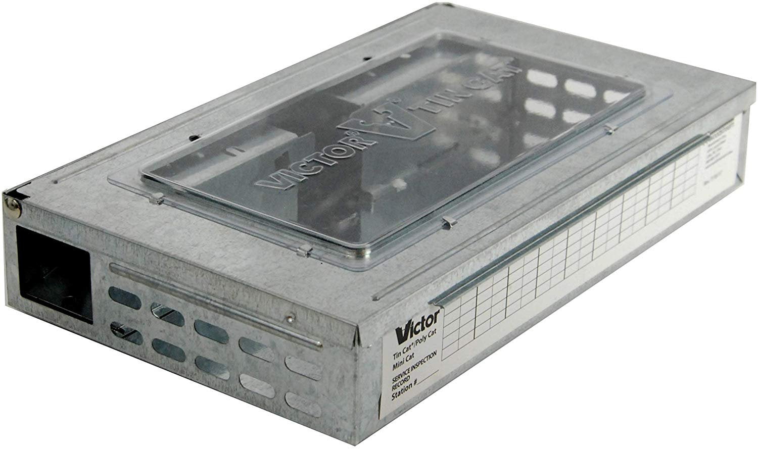 Victor M310GB Tin Cat Mouse Trap with Glue Boards, 1 2, Silver