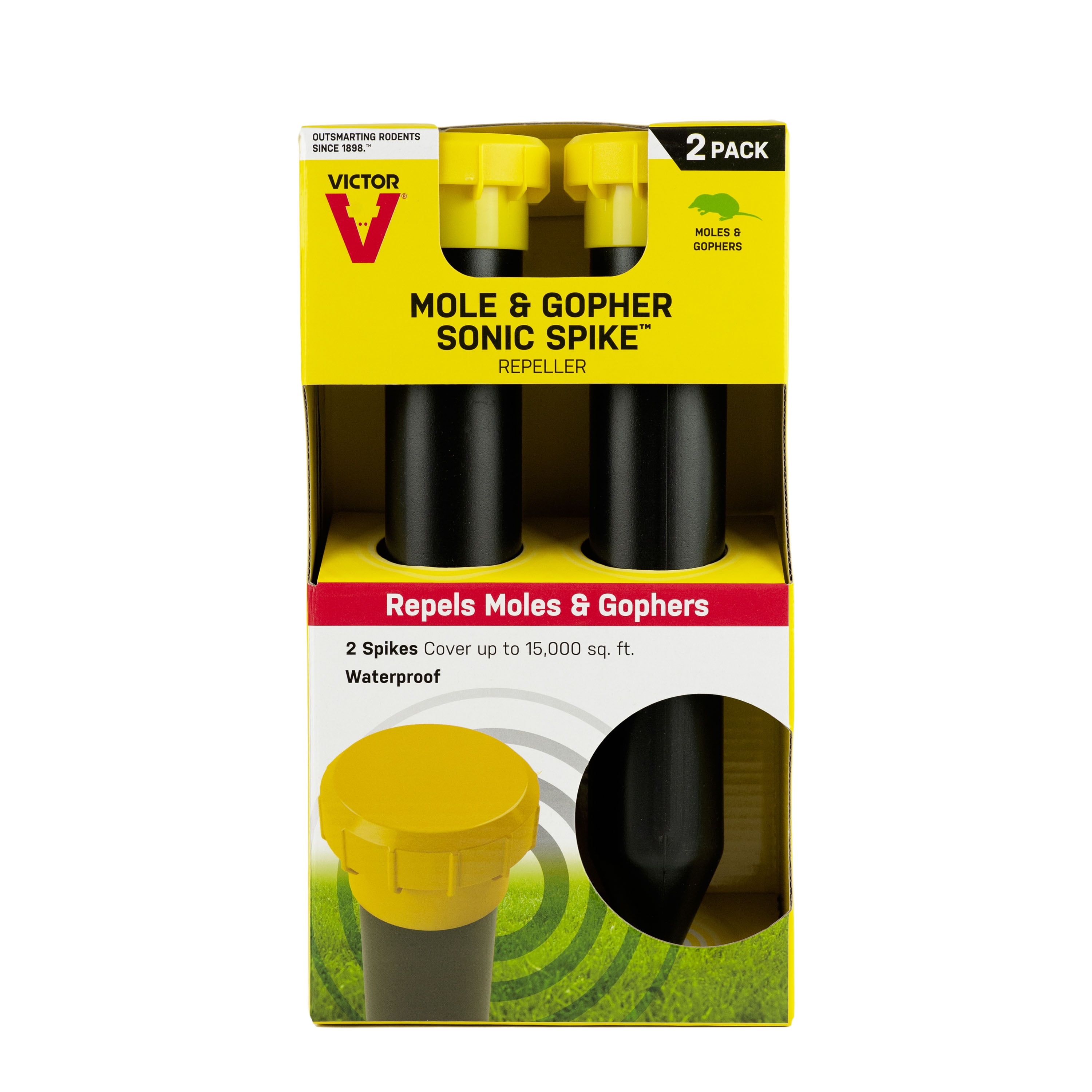 Victor M9012 Gophers & Moles Sonic Spike Electronic Pest Repeller