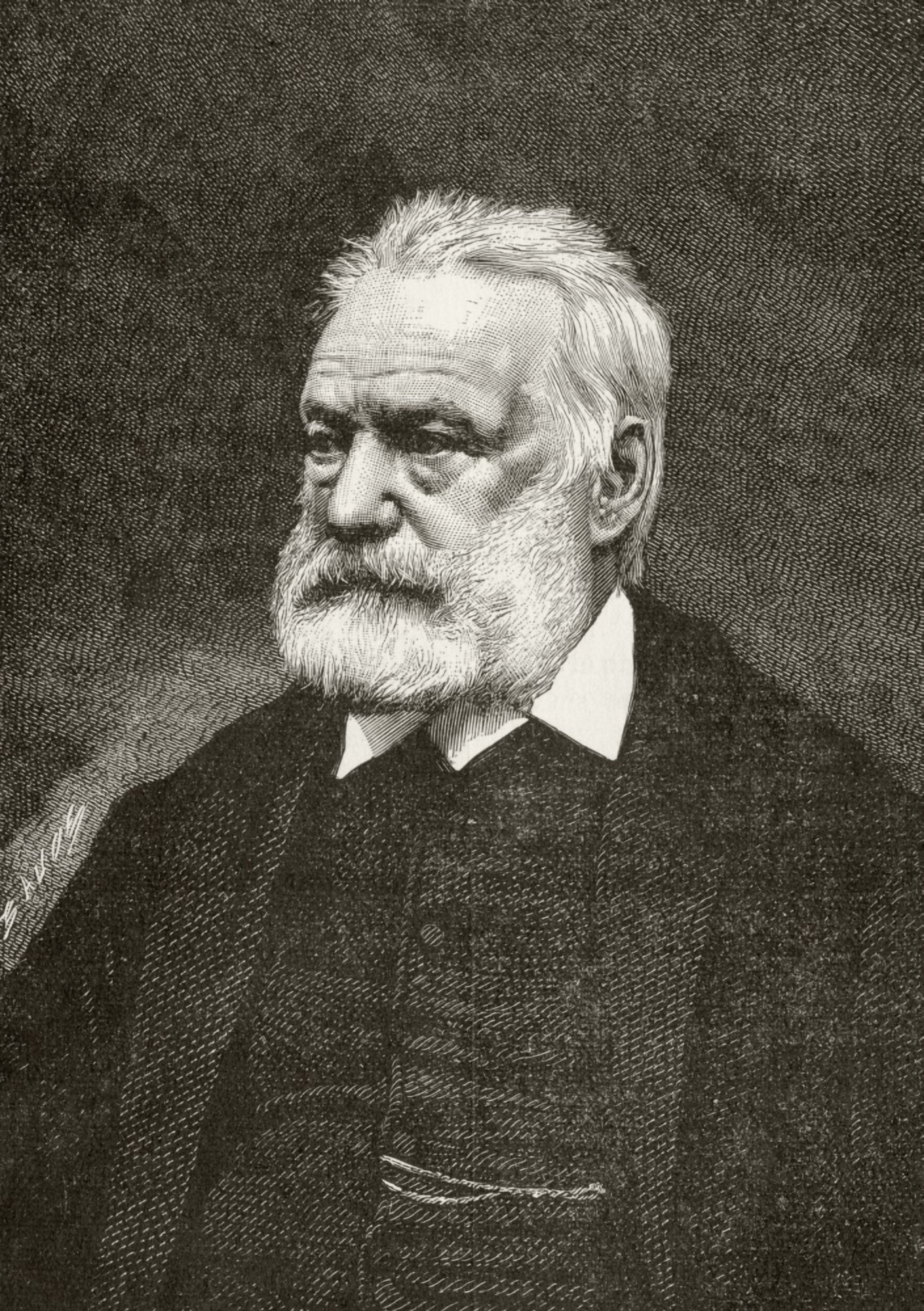 Victor Marie Hugo 1802 - 1885 French Poet Novelist And Dramatist From Nuestro Siglo Published Barcelona 1883 Canvas Art - Ken Welsh Design Pics (24 x 34)