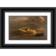 thumbnail image 1 of Victor Meirelles 2x Matted 24x20 Black Ornate Framed Art Print 'Moema', 1 of 2