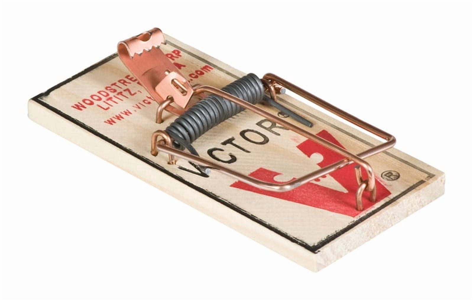 Victor Metal Pedal Mouse Trap Rodents Case of 72