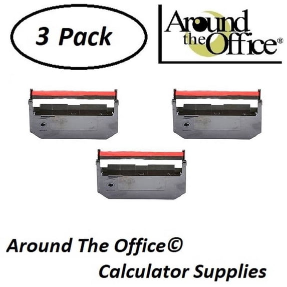 Victor Model 1560-III Compatible CAlculator RC-311 Black & Red Ribbon Cartridge by Around The Office