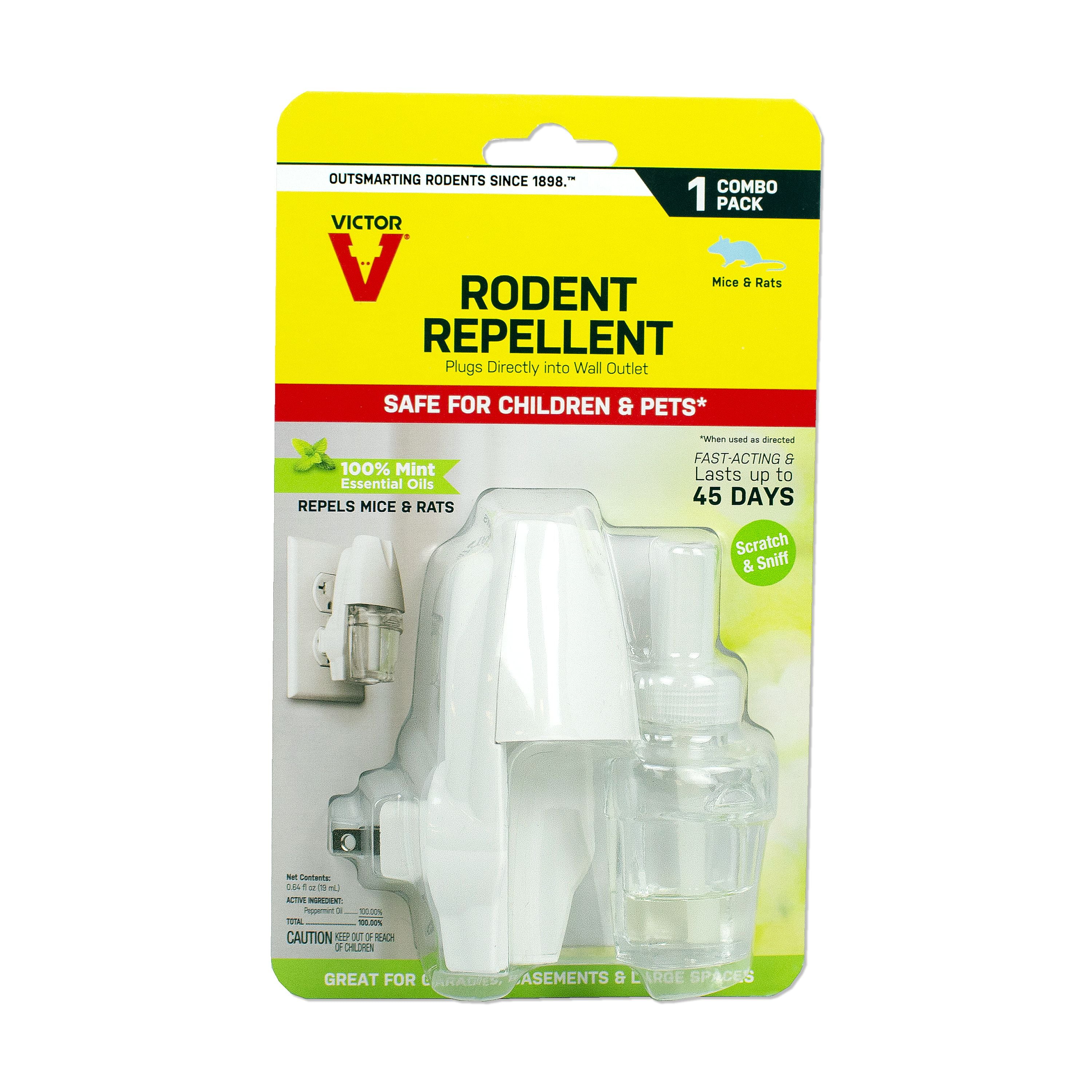 Victor Scent-Away Natural Rodent Repeller, 5 Pack 