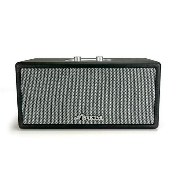 VICTOR Portable Speaker with Bluetooth® and Built-in Rechargable Battery, Black (VAS-3003-BK)