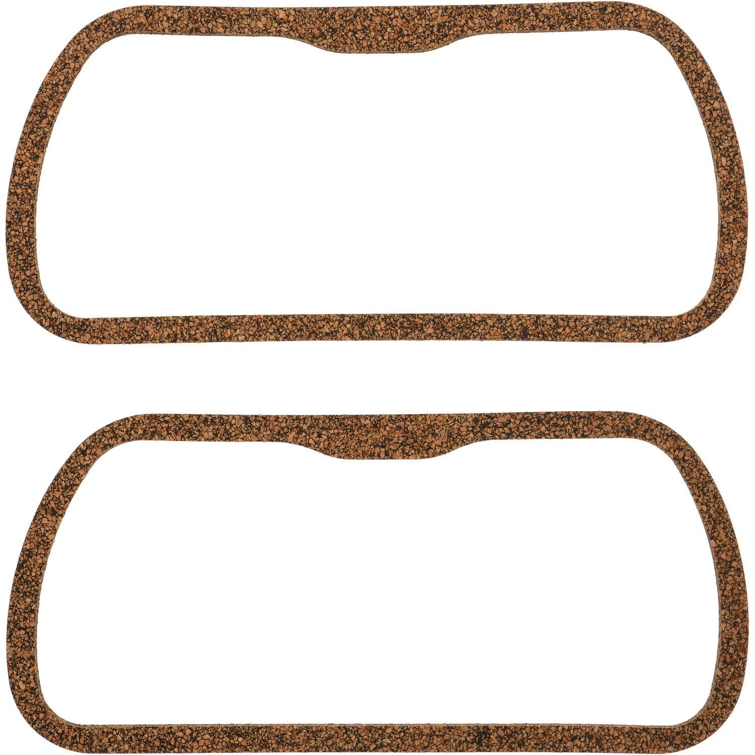 Victor Reinz Cork Rubber Valve Cover Gasket Set: Direct Fit, 2 Pieces Fits select: 1966-1971 VOLKSWAGEN TYPE 1, 1966-1971 VOLKSWAGEN TRANSPORTER