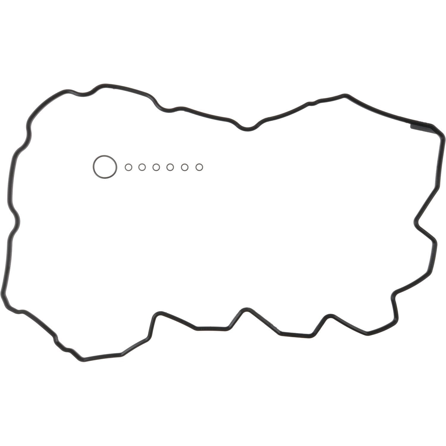 Victor Reinz Molded Rubber Valve Cover Gasket Set: Direct Fit, Includes Grommets, 8 Pieces Fits select: 2003-2005 DODGE RAM 2500, 2003-2005 DODGE RAM 3500