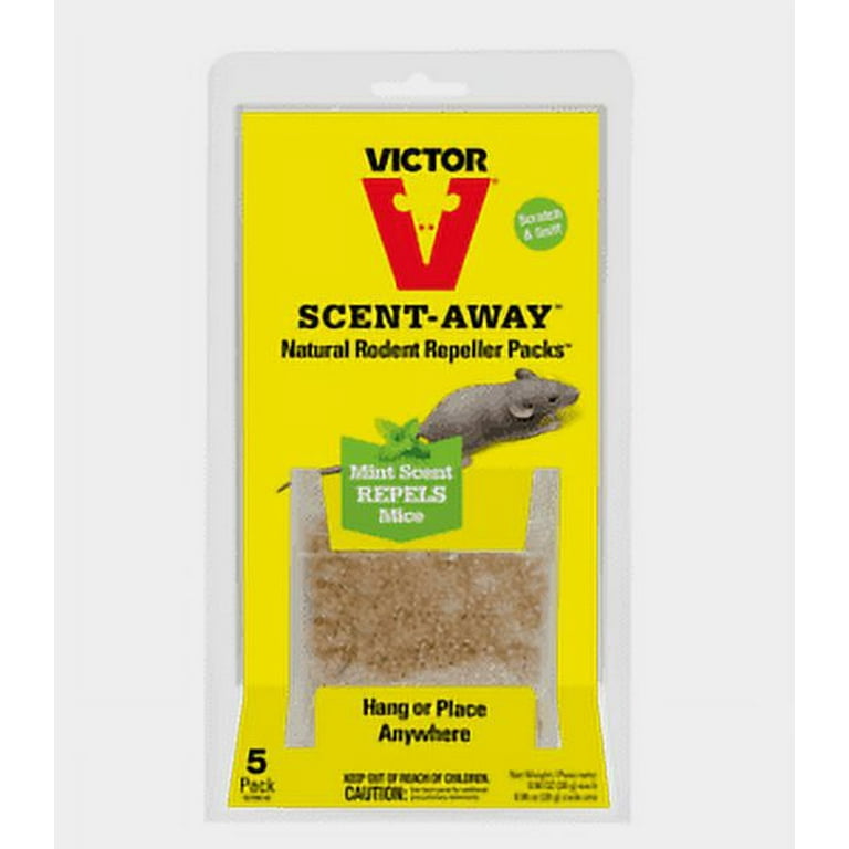 Anti Mouse Scent Sachet - 5-Pack, Mouse Deterrent, Mint Scented, Non-Toxic,  Ready-To-Use, Place in Food Storage Areas such as Pantries
