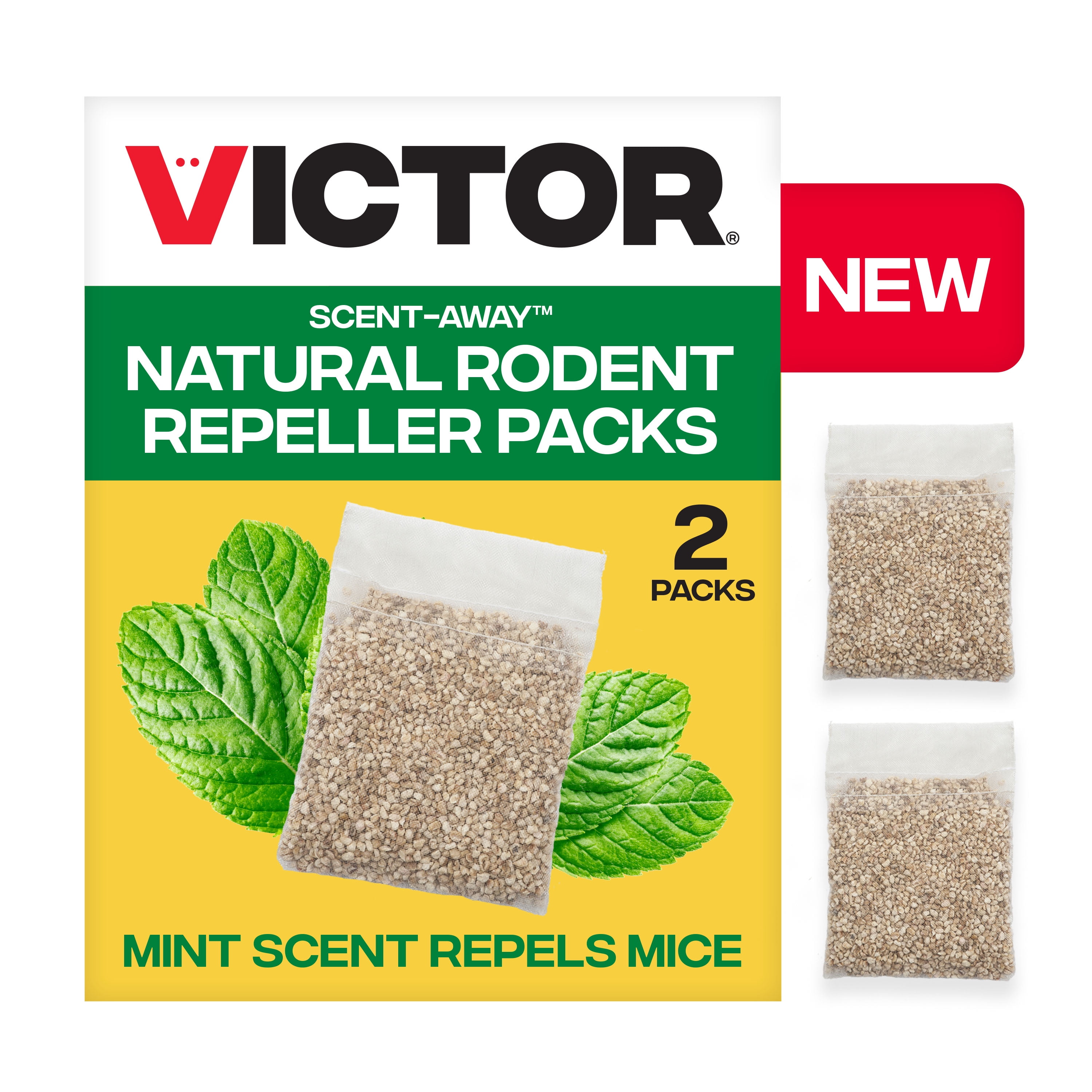 Victor Scent-Away Mouse Repellent - Repel by Scent - Natural