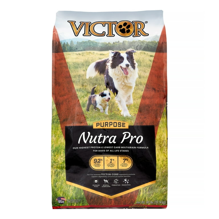 Victor super premium hot sale dog food walmart