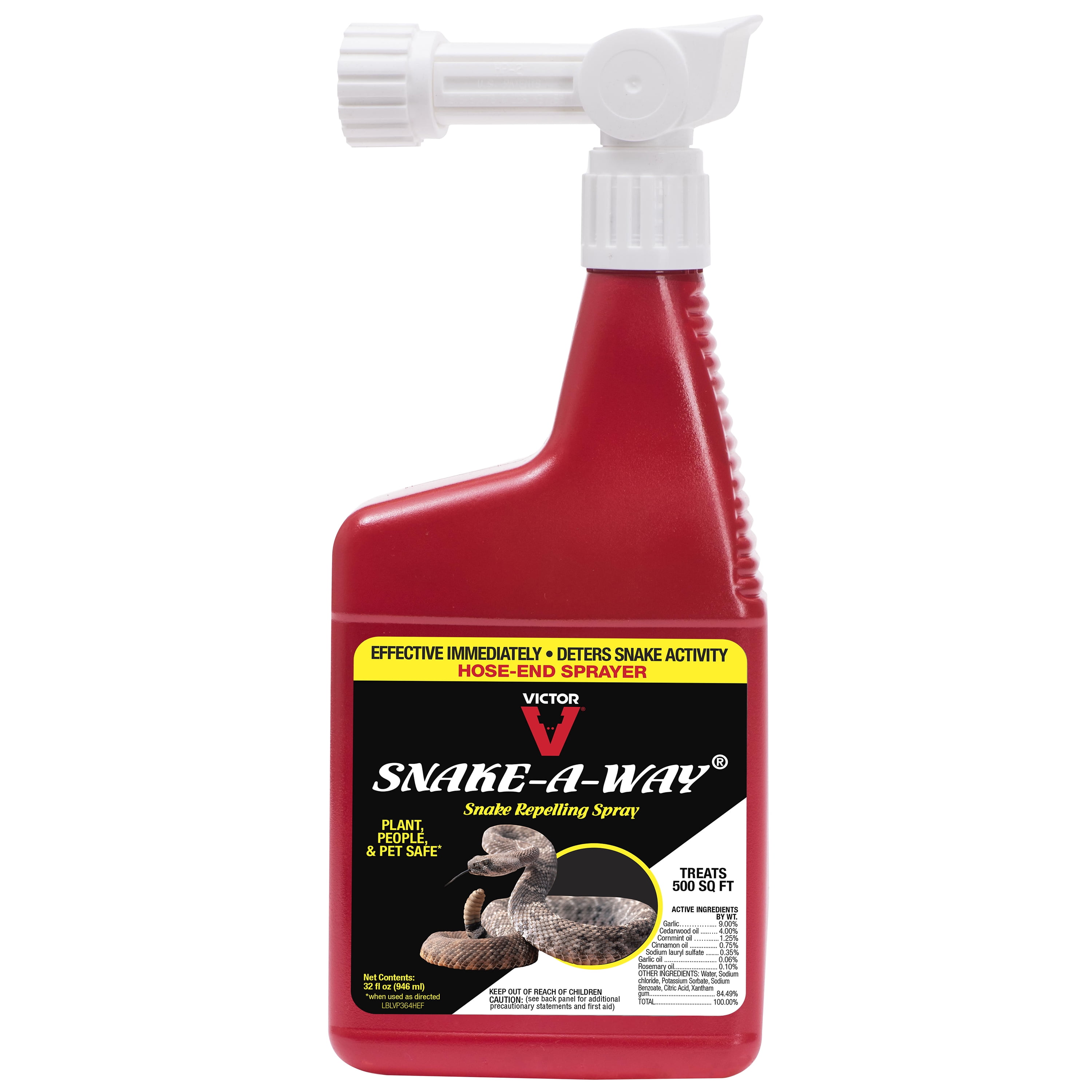 Victor Snake-A-Way Hose-End Snake Repellent Spray – 32 oz
