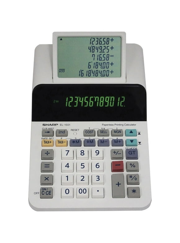 Victor Technology EL-1501 Compact Paperless Printing Calculator