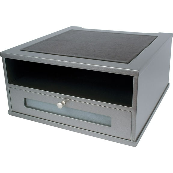 Victor Technology Monitor Riser, Silver (S1175)