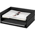 thumbnail image 1 of Victor Technology Stacking Letter Tray, Black (1154-5), 1 of 2