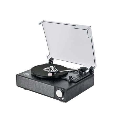 Victor VHRP-1405 Amherst All-in-One 3-Speed Turntable with AudioStream, Bluetooth 6.0 In/Out, Built-in Stereo Speakers, USB MP3 Playback, RCA Outputs & Complete Starter Kit