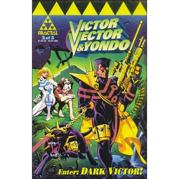 Victor Vector And Yondo #2 VF ; Fractal Comic Book