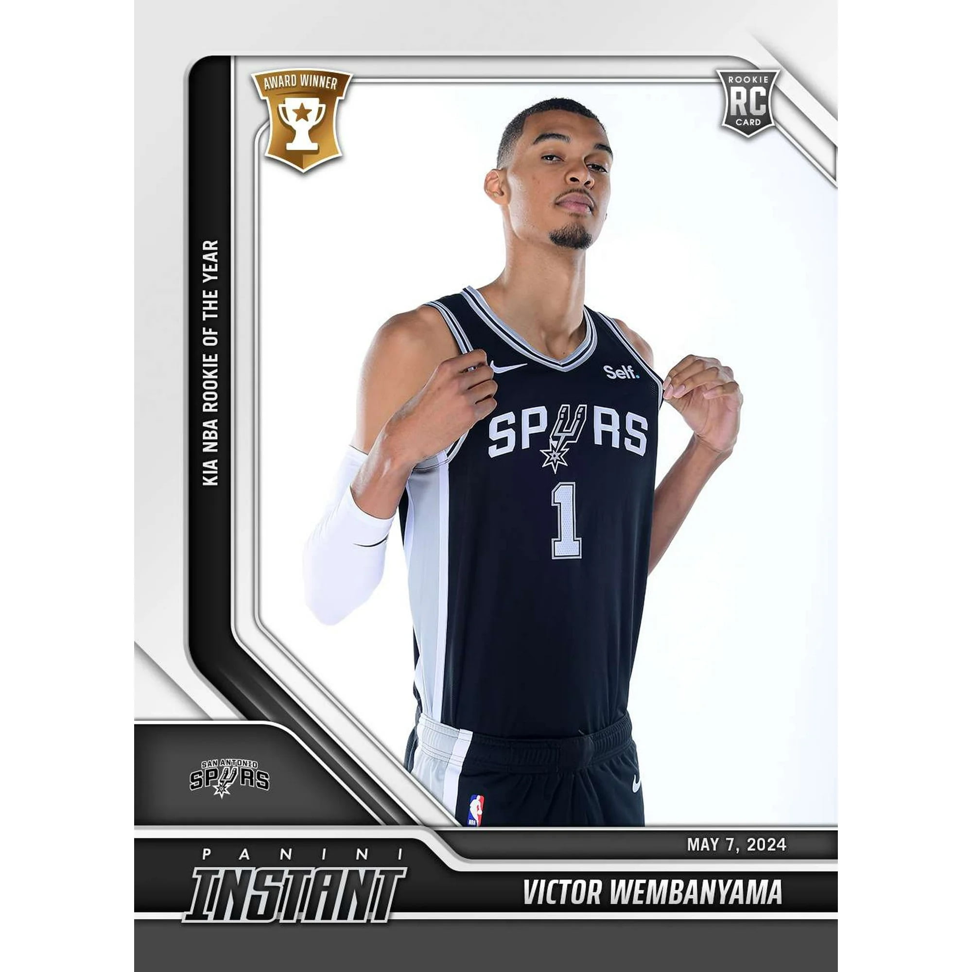 Victor Wembanyama 2023-24 Panini Instant NBA Rookie of The