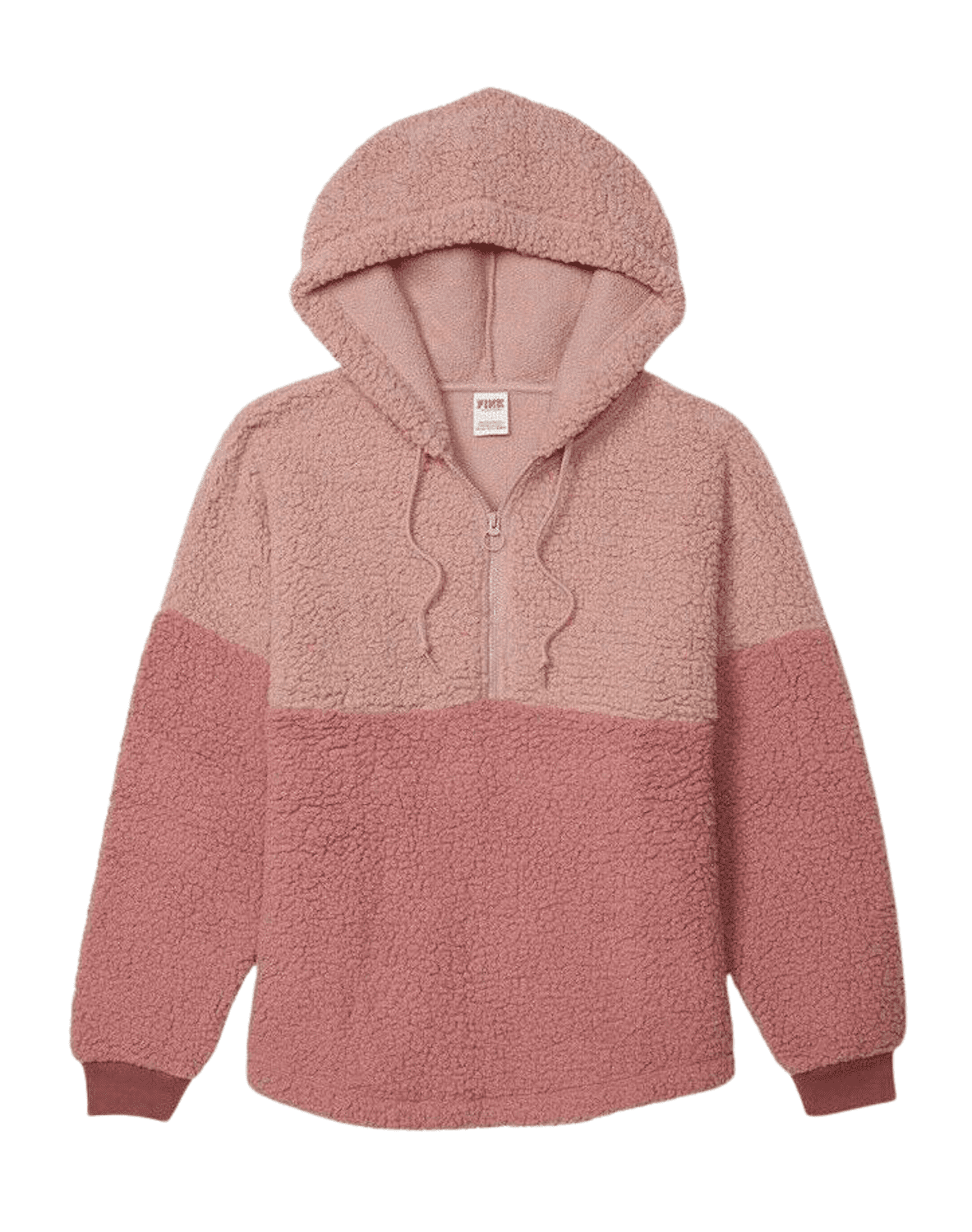 Megafleece half zip hoodie sales
