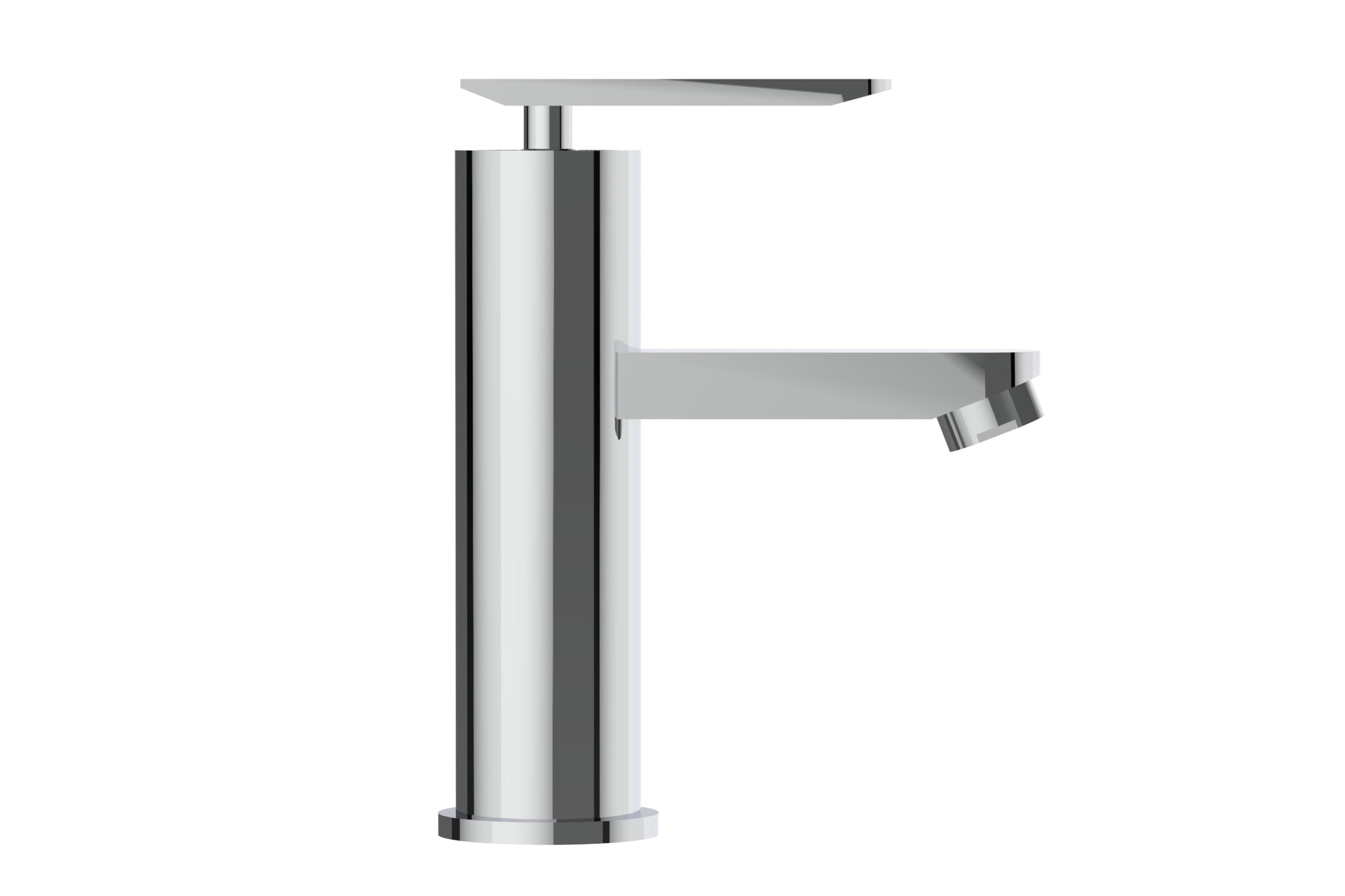Victor single handle bathroom sink faucet. Contemporary bathroom tap