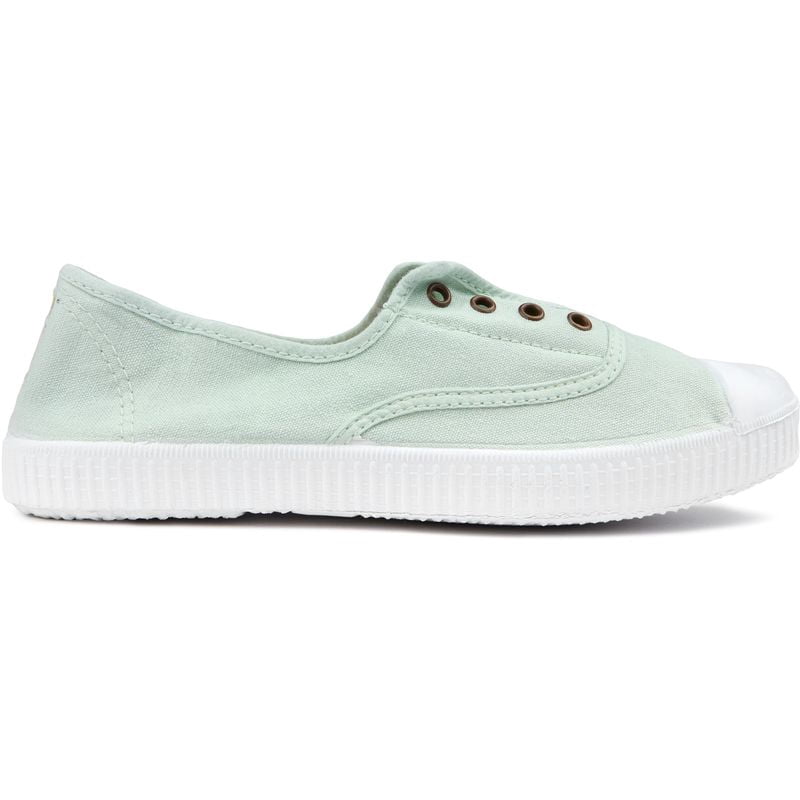 Victoria Basket Inglesa Lona - Formateurs En Toile Pour Femme, Bout Rond