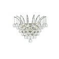 thumbnail image 1 of Victoria 3 light Chrome Wall Sconce Clear Royal Cut Crystal, 1 of 7