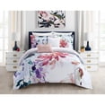 thumbnail image 1 of Victoria 5 Piece Reversible Comforter Set Floral Watercolor Design Bedding, 1 of 4