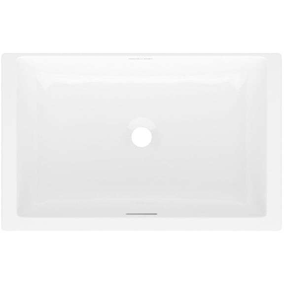 Victoria And Albert Ub-Kal-56-Io Kaldera 22" Rectangular Volcanic Limestone Undermount