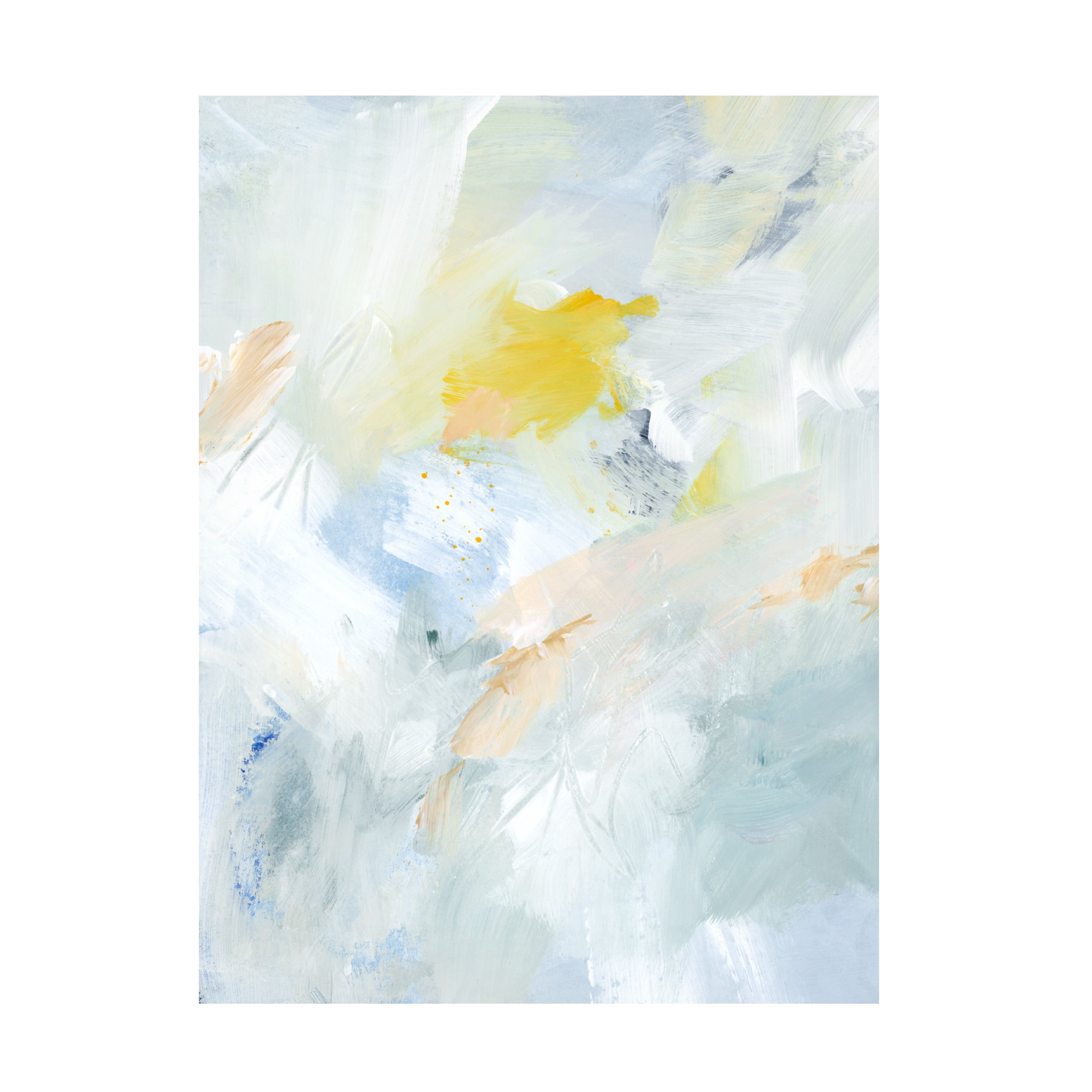 Victoria Barnes 'Canary And Sky I' Canvas Art