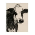 thumbnail image 1 of Victoria Barnes 'Cow Portrait Sketch I' Canvas Art, 1 of 3