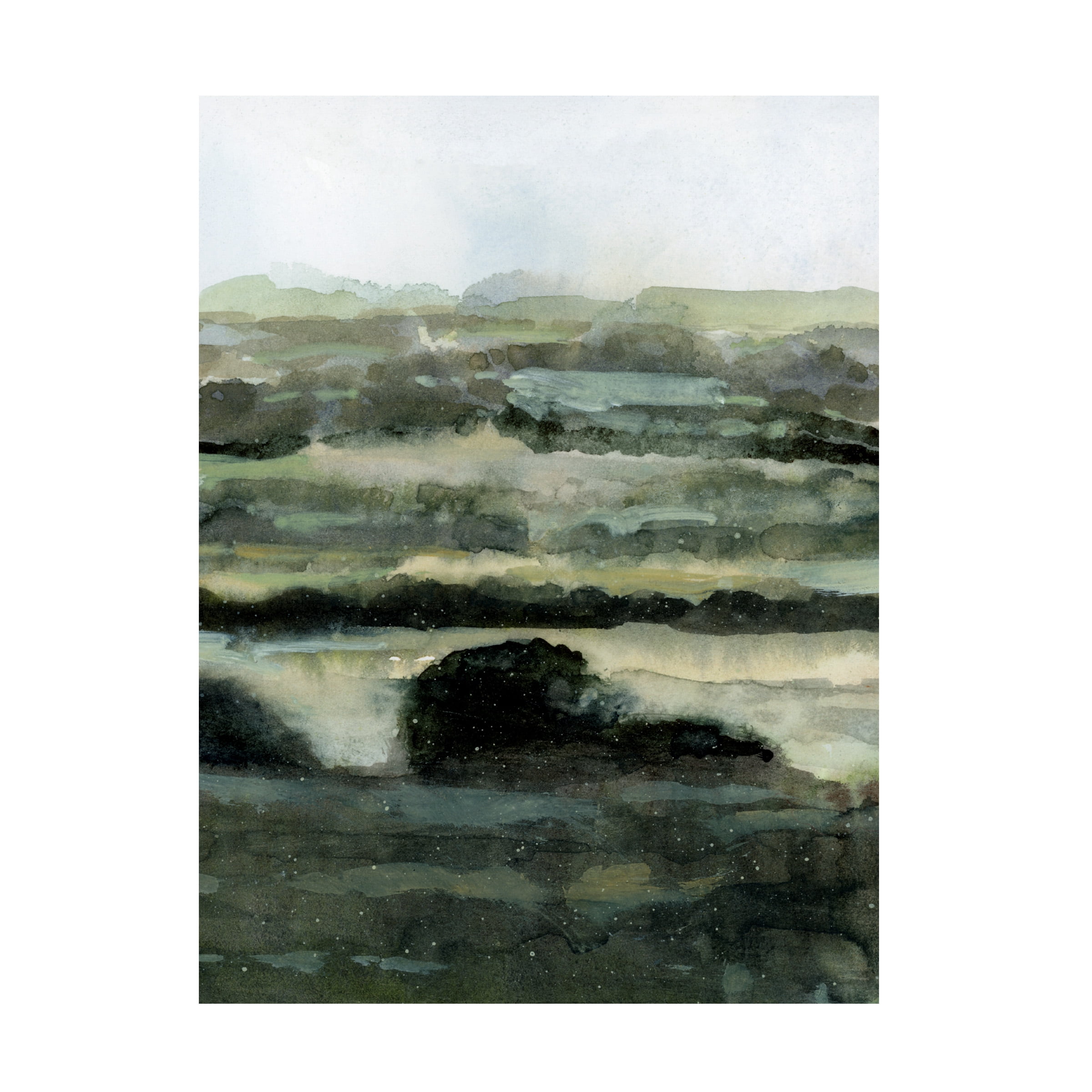 Victoria Barnes 'Distant Ribbons II' Canvas Art