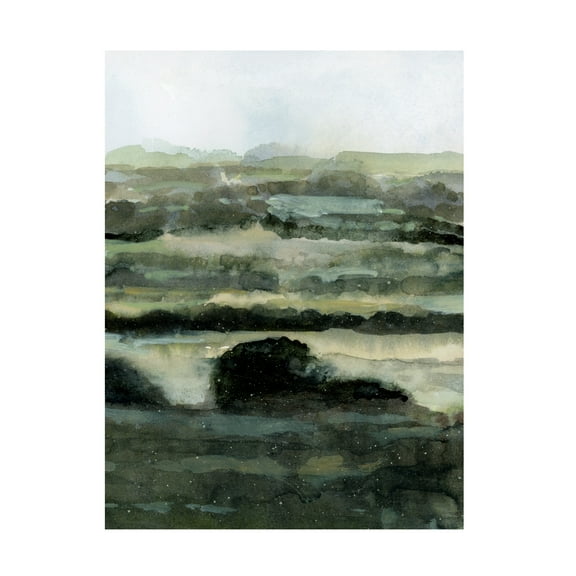 Victoria Barnes 'Distant Ribbons II' Canvas Art