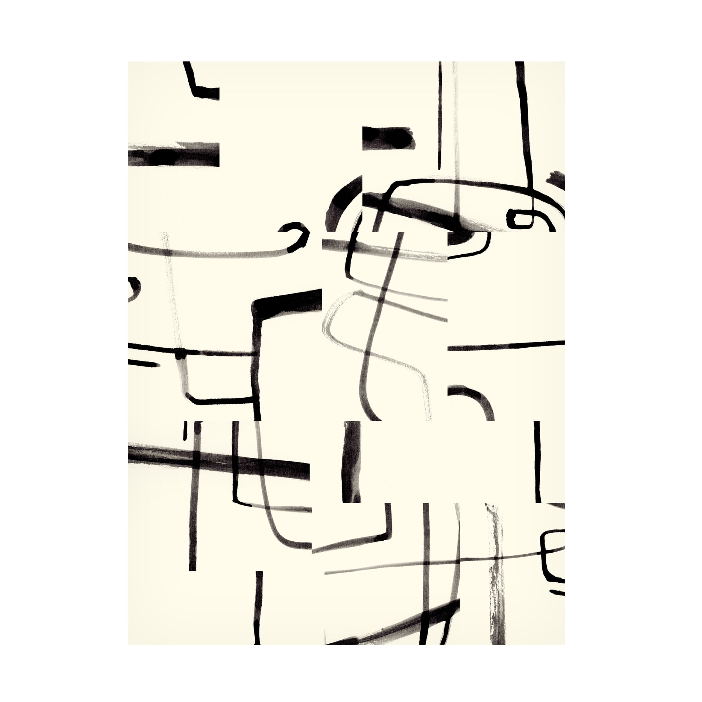 Victoria Barnes 'Interface II' Canvas Art