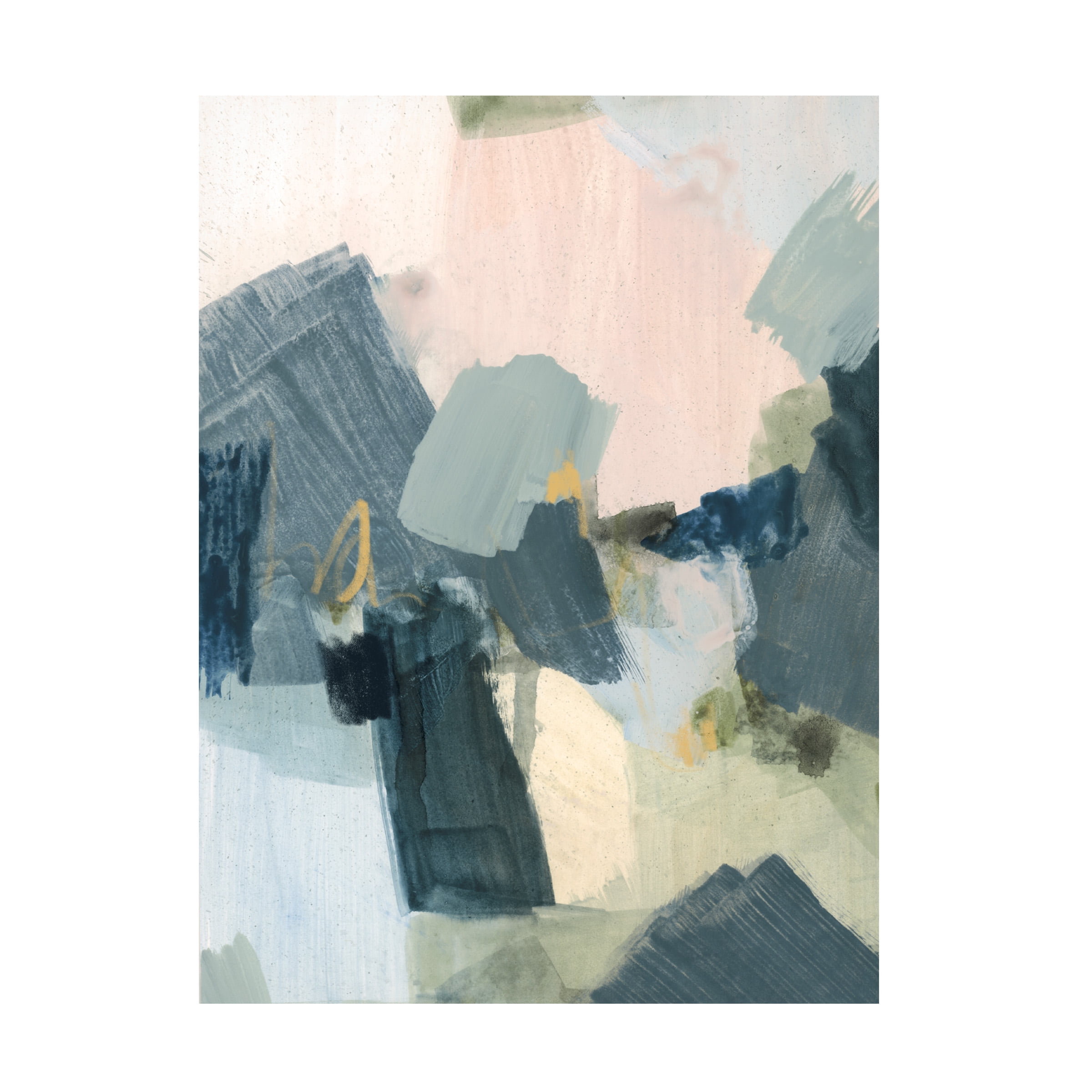 Victoria Barnes 'Lago I' Canvas Art